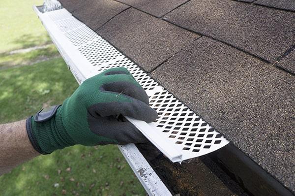 gutter guards can be easily installed by professionals to provide long-lasting protection for your gutters